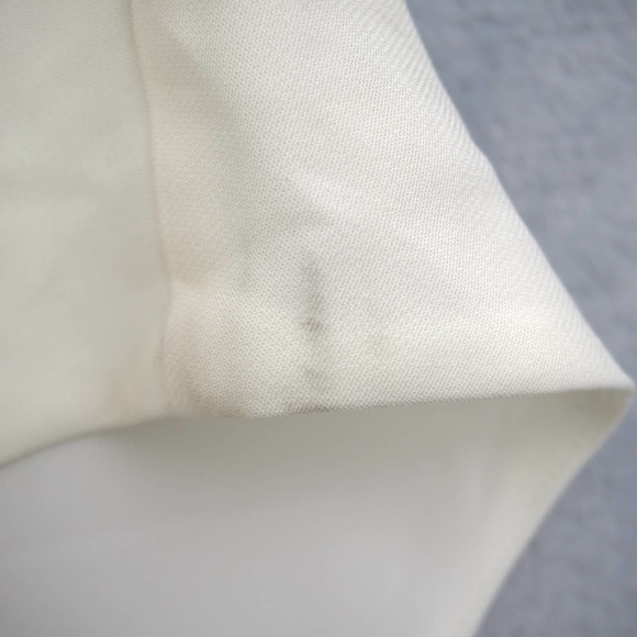 REISS Livvy Open Back Midi Dress Size 6 White Sleeveless Mock Neck 0152 - Picture 16 of 16